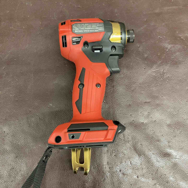 【未使用品(店頭展示品)】 マキタ(makita) コードレスインパクトドライバー TD173DZ 20周年 プレミアムレッド 【東大和店】
