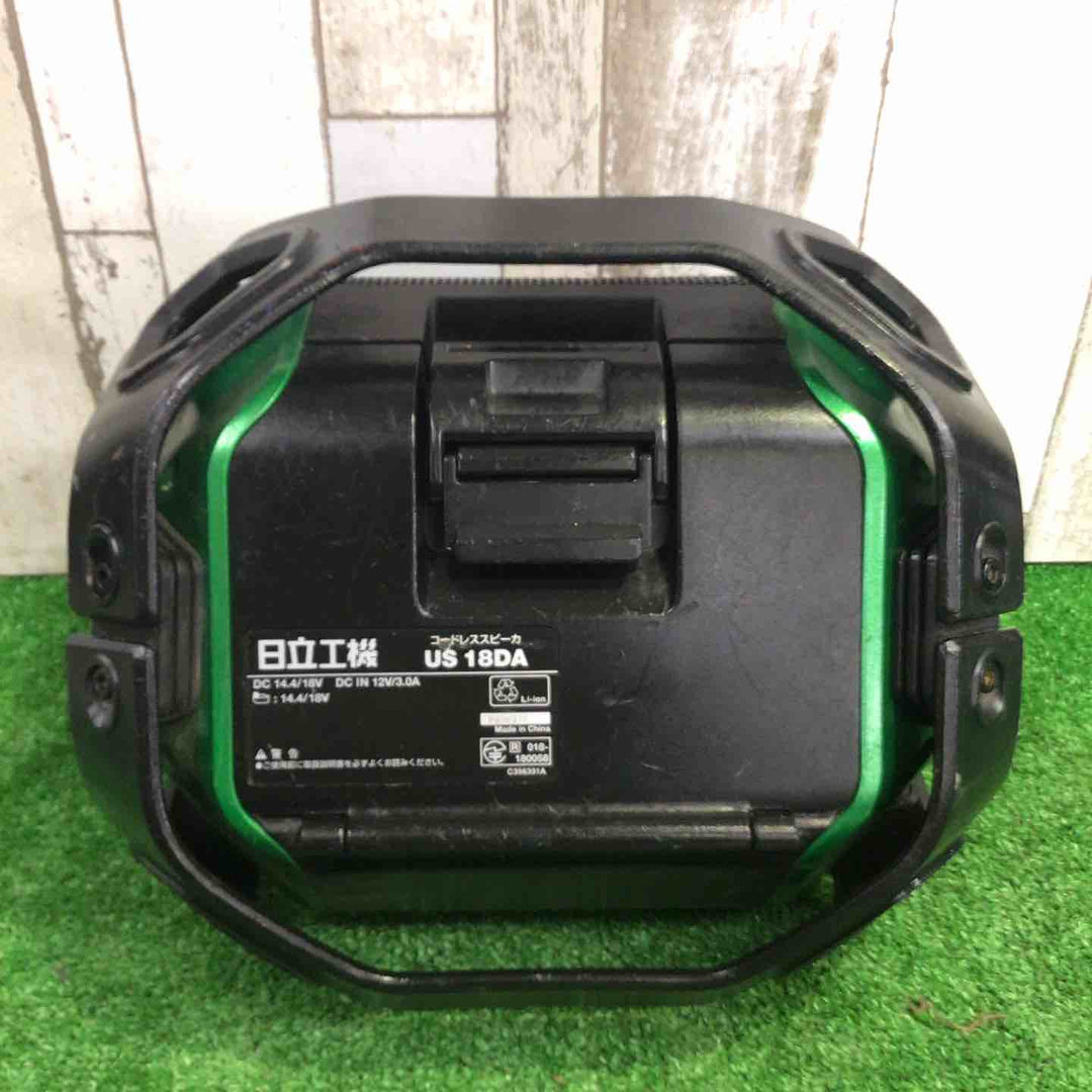 ◇ハイコーキ(HIKOKI ※旧:日立工機) コードレススピーカ 本体のみ  US18DA(NN)【町田店】