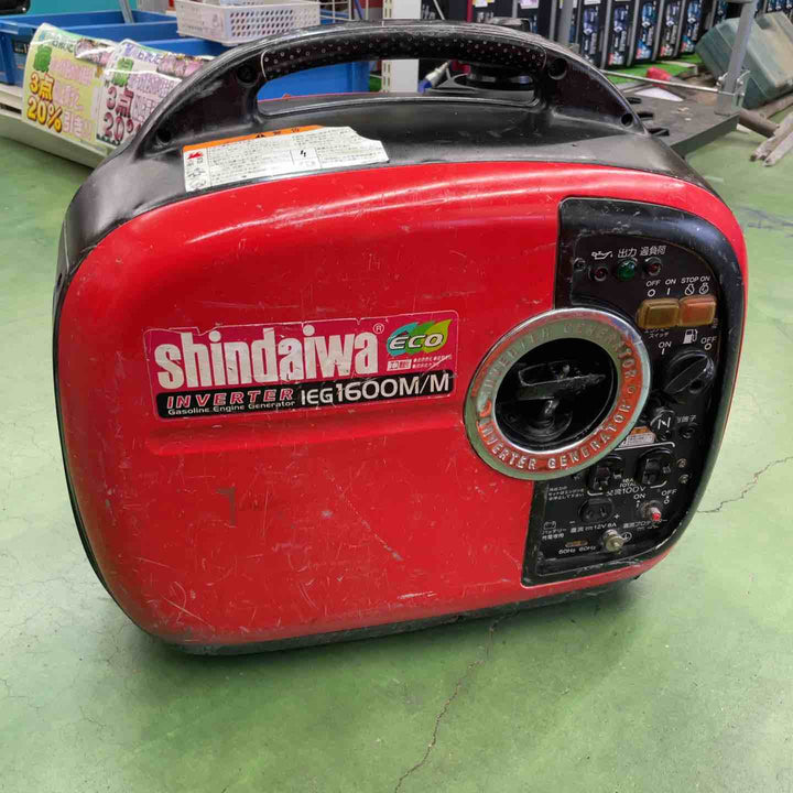 新ダイワ(Shindaiwa) インバーター発電機 iEG1600M/M【桶川店】