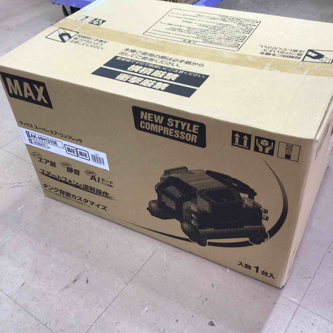 ★マックス(MAX) エアコンプレッサー AK-HH1310E_レッド【草加店】
