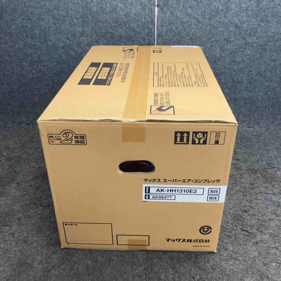 ★マックス(MAX) 高圧専用エアコンプレッサー AK-HH1310E2_レッド【鴻巣店】