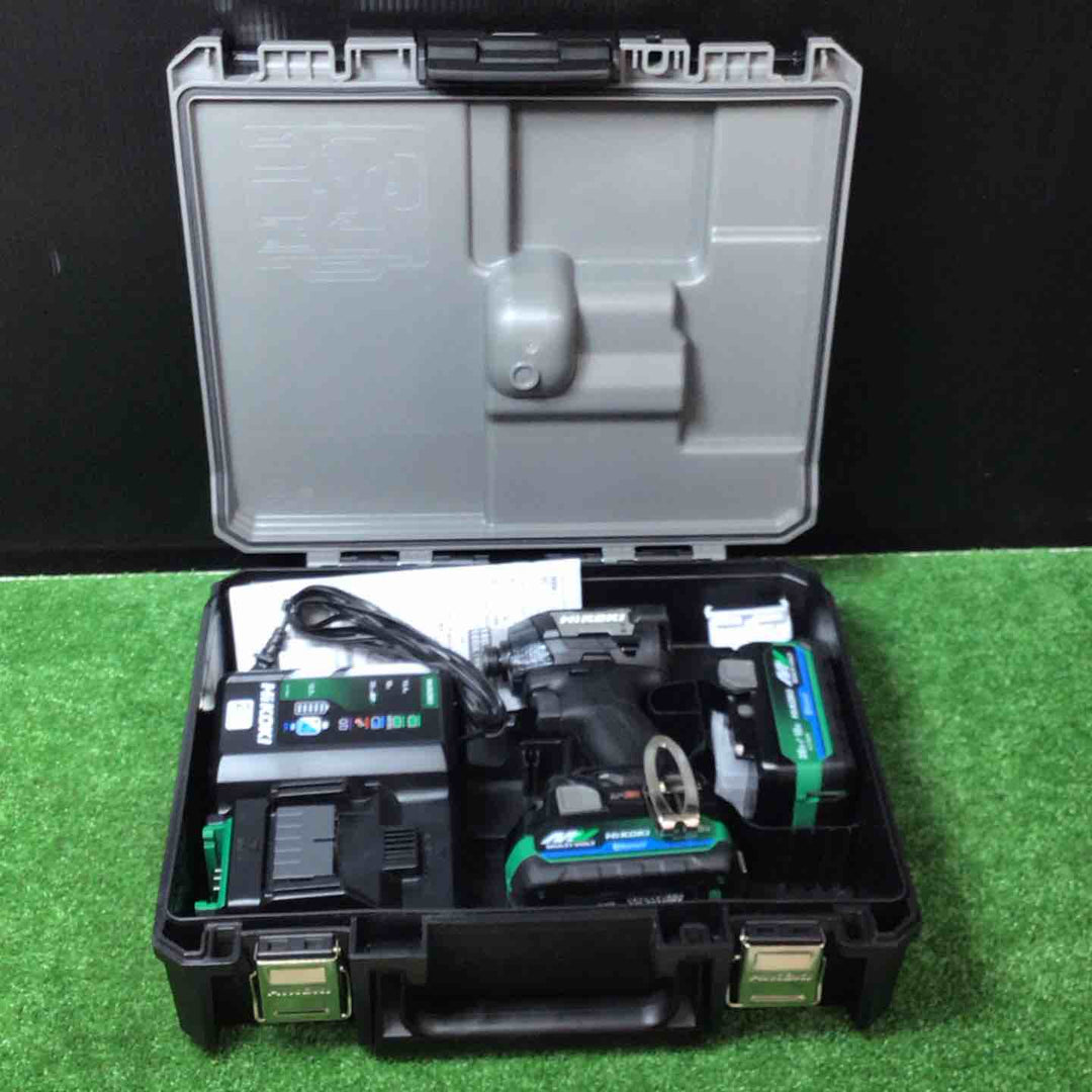 【美品】★ハイコーキ(HIKOKI ※旧:日立工機) コードレスインパクトドライバ ストロングブラック WH36DD(2XHBSZ)【岩槻店】