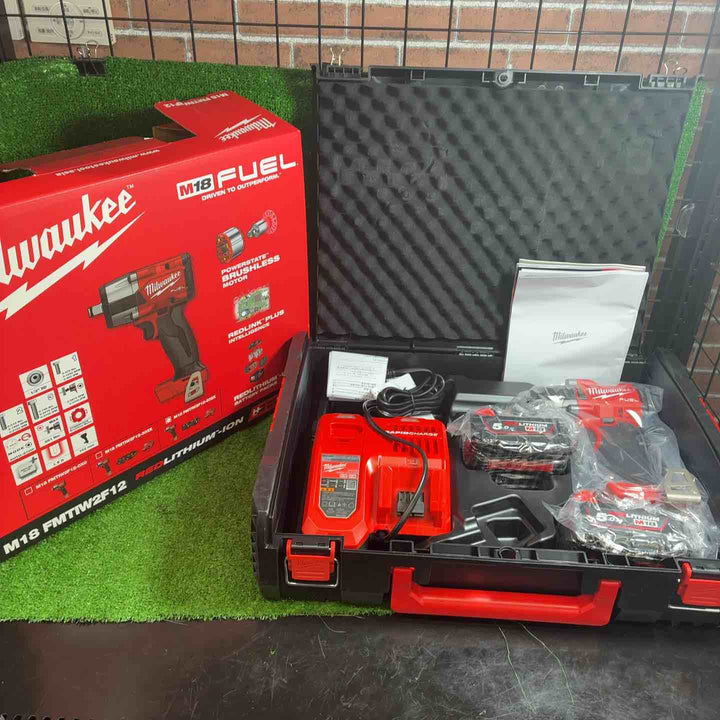 ◇ミルウォーキーツール･ジャパン M18 FUEL 1/2インチ 745Nm インパクトレンチセット M18 FMTIW2F12-502X JP 1台【藤沢店】