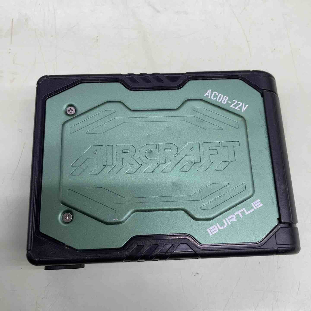 ◇BURTLE バートル エアークラフト 2024年モデル ファンユニットAC08-1 バッテリーAC08 22V セット【越谷店】