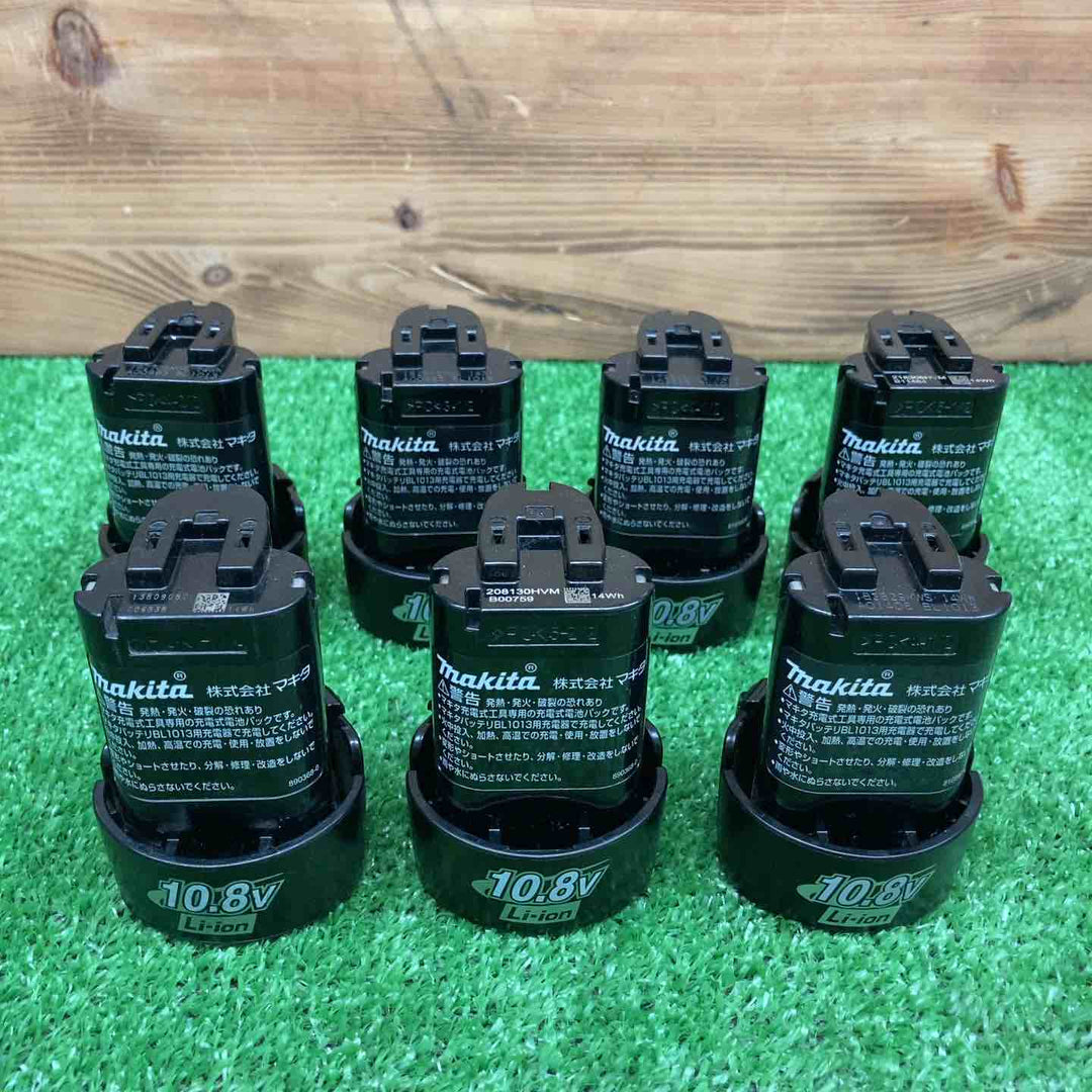 【現状品】 マキタ/makita バッテリー BL1013 ＊7個セット 【鴻巣店】