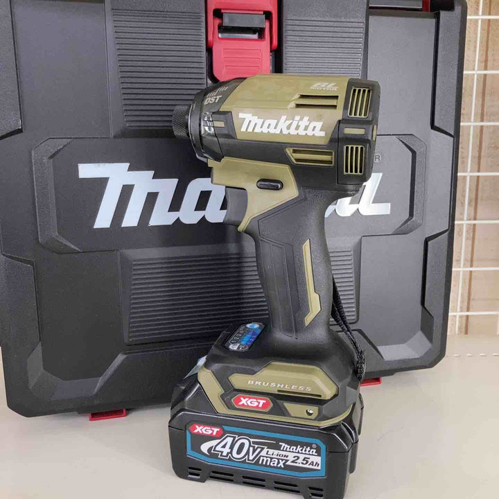 【未使用品】★マキタ(makita) コードレスインパクトドライバー TD002GRDXO 40V フルセット オリーブ【柏店】