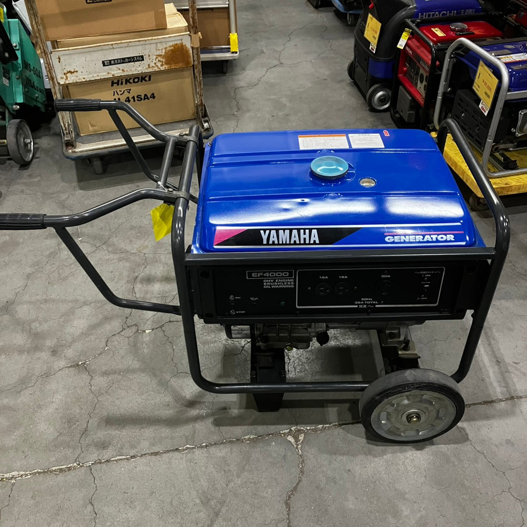 【店頭受取り限定】〇ガソリン発電機 ヤマハ YAMAHA EF4000 50Hz 3.5kVA【川口店】