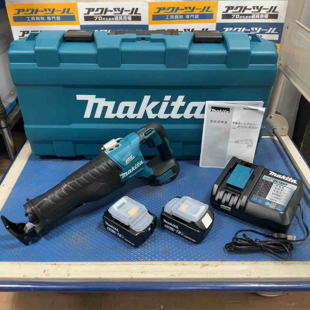 ★マキタ(makita) コードレスレシプロソー JR187DRGX【草加店】