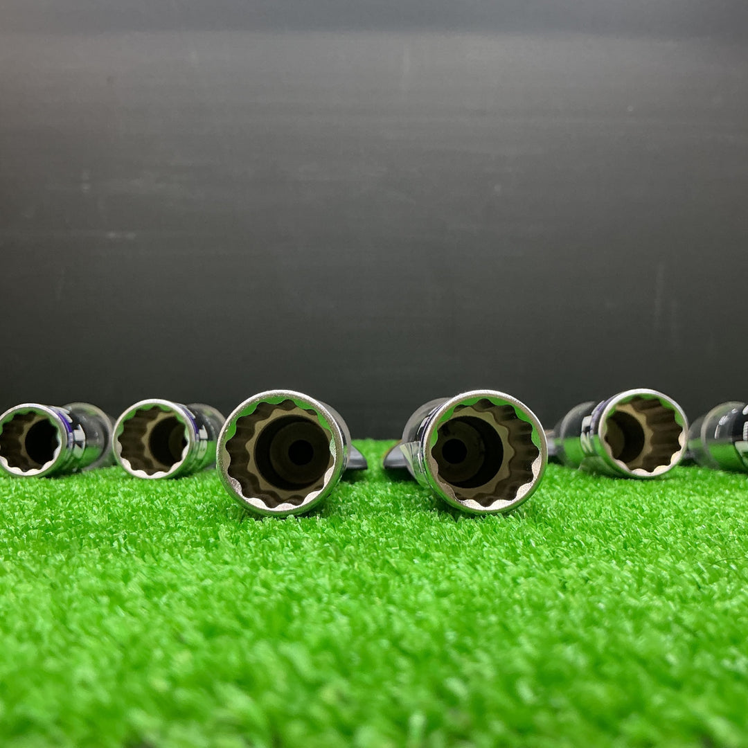 【未使用品】tajima タジマ 交換ソケット 12角 17mm、19mm×3、21mm×2 合計6個【電材館越谷店】