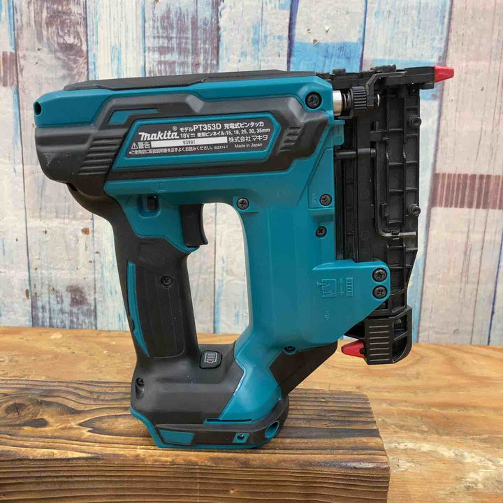 ★マキタ(makita) 18V コードレスピンネイラ PT353DZK 本体+ケース【柏店】