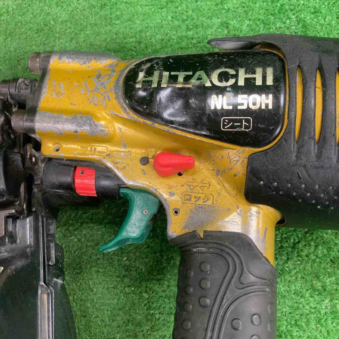 ★ハイコーキ(HIKOKI ※旧:日立工機) 高圧エア釘打ち機 NC50H【川崎店】