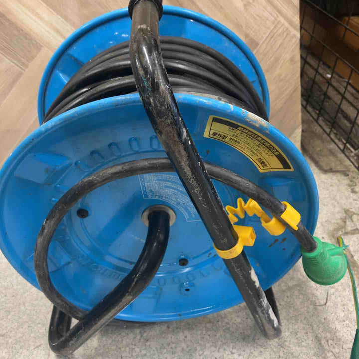 ◇日動 電工ドラム NPW-E33 コードリール【八潮店】