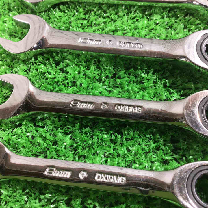 スナップオン(Snap-on) ミジェットコンビネーションギアレンチ7本セット OXIRM707【川口店】