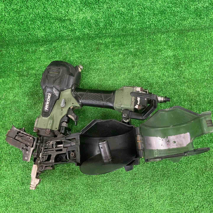 ハイコーキ(HIKOKI ※旧:日立工機) 高圧エア釘打ち機 特別限定色 アブソリュートグリーン NV50HR2(SAG)【川崎店】