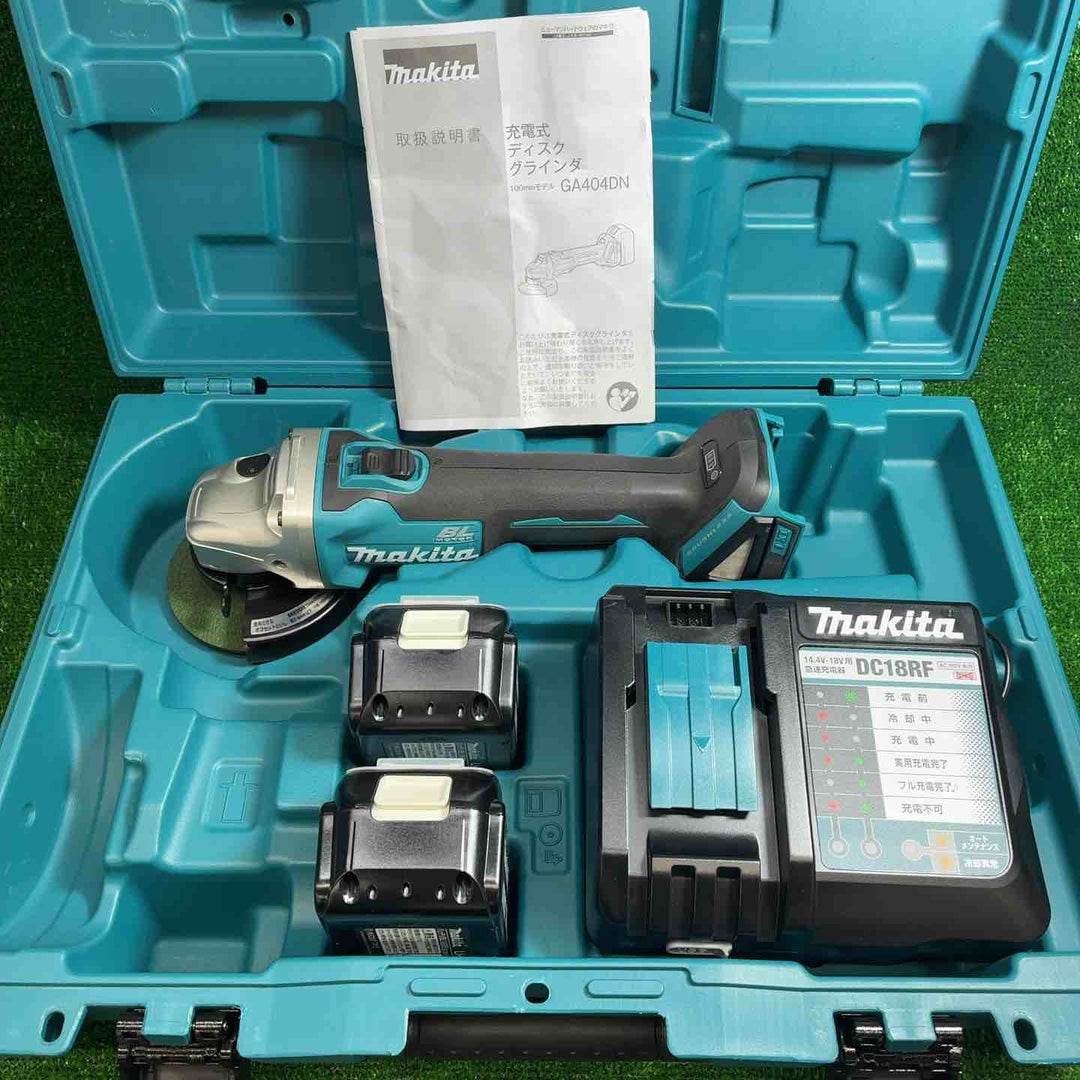 ★マキタ(makita) 100mmコードレスディスクグラインダ GA404DRGXN【藤沢店】