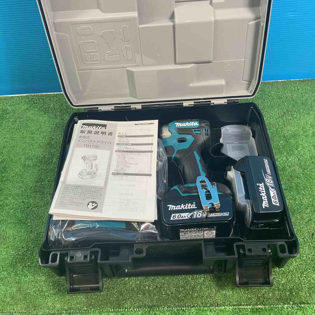 マキタ(makita) 充電式インパクトドライバ TD173DRGX 青・黒・オリーブ各色セット【岩槻店】
