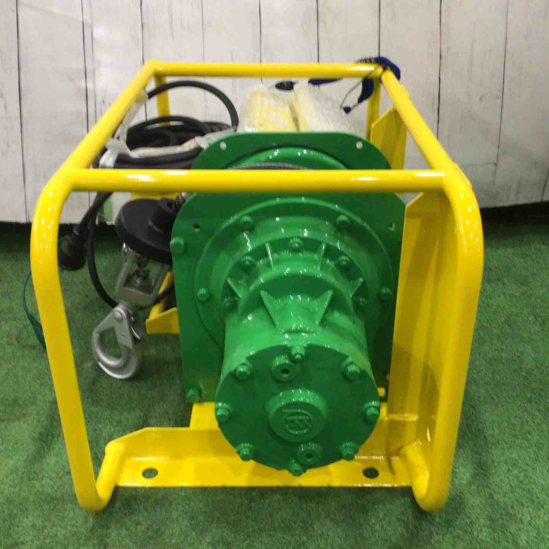 【店頭受取り限定】★トーヨーコーケン ダブル無線式足場材荷揚用ウインチ φ5×60M MA-E900WR-60M【川口店】