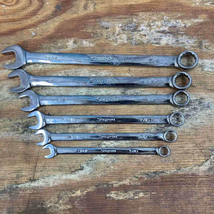 スナップオン(Snap-on) コンビネーションレンチセット OEX10B・12・14・16・18・20【柏店】