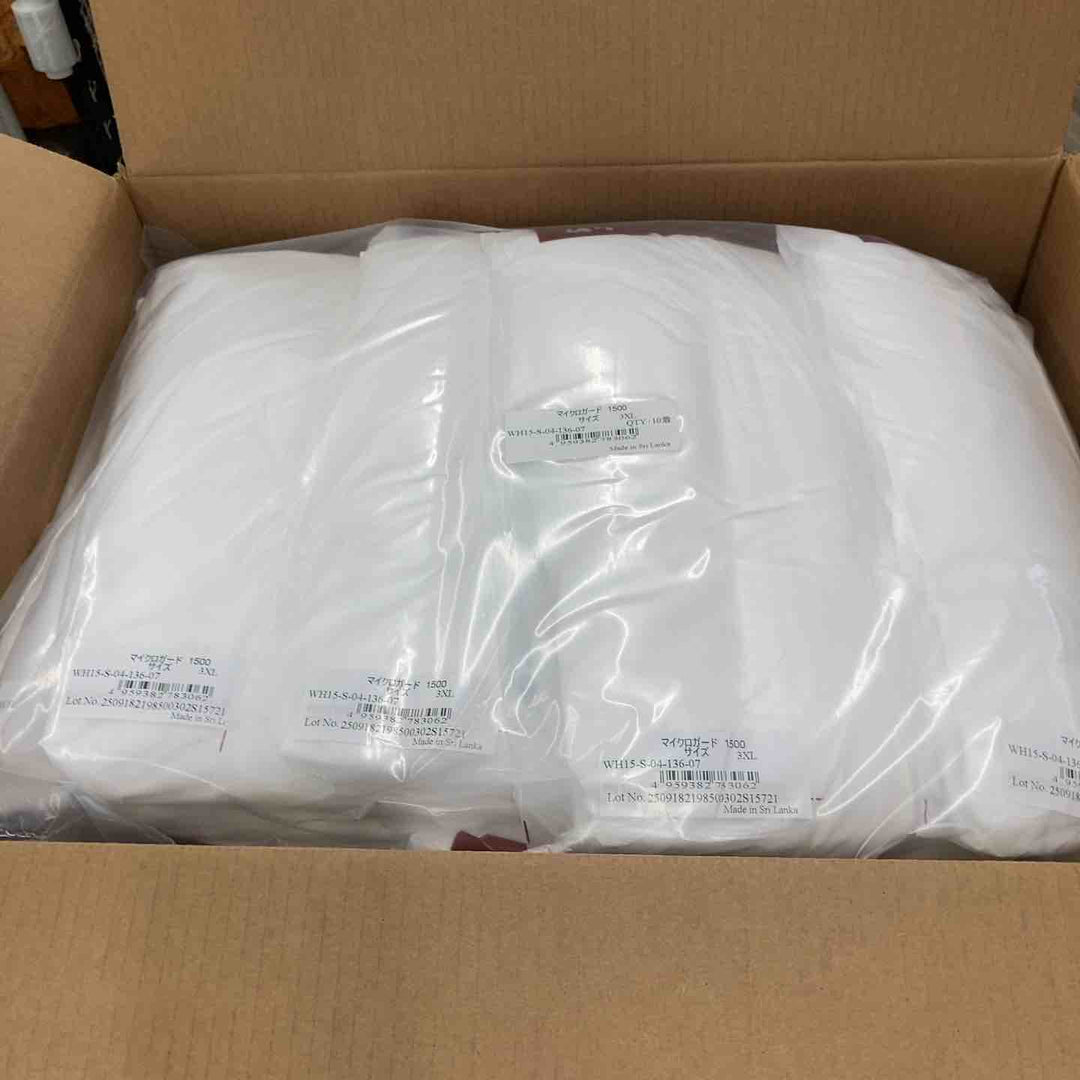 ◇重松 シゲマツ マイクロガード 1500 科学防護服 30着【八潮店】