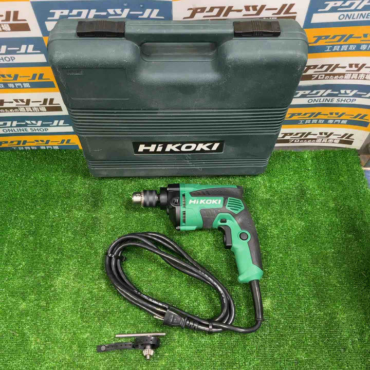 変速ドリル HIKOKI ハイコーキ 電動ドリル ケース付き 10mm D10VH2 動作確認済み【草加店】