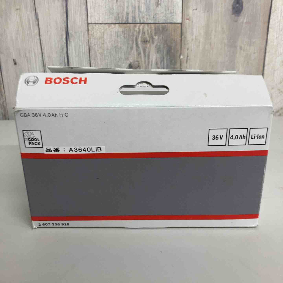 ◇BOSCH(ボッシュ) 36V4.0Ahリチウムイオンバッテリー A3640LIB【戸田店】