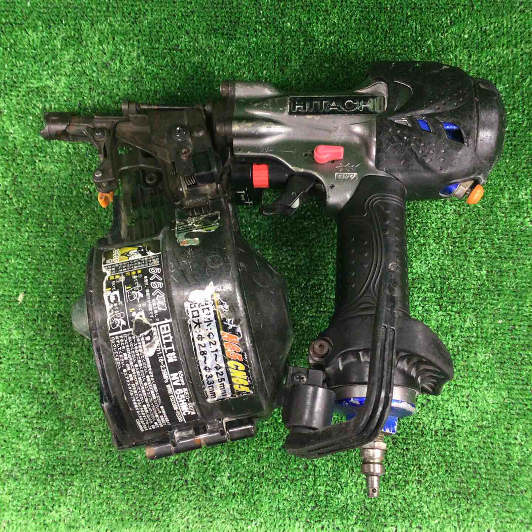 ★ハイコーキ(HIKOKI ※旧:日立工機) 高圧エア釘打ち機 NV65HMC(G)【川崎店】