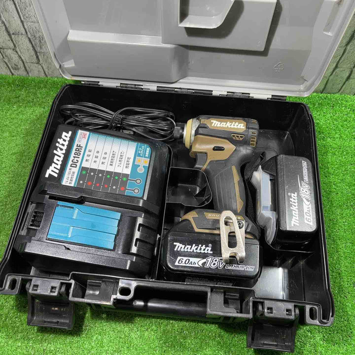 ★マキタ(makita) コードレスインパクトドライバー フルセット 18V TD171DGXAB【川口店】