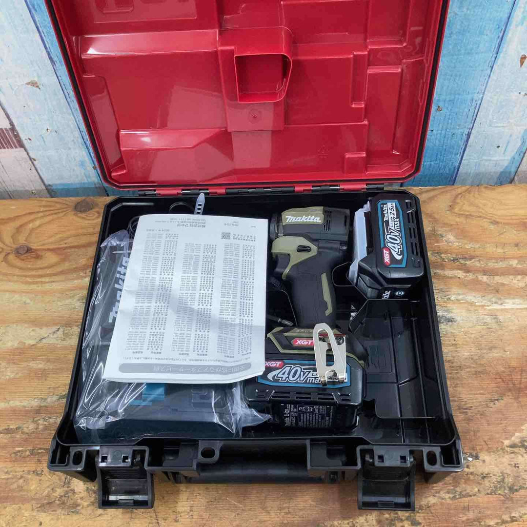 ★マキタ(makita) 40Vmaxコードレスインパクトドライバー TD005GRDXO【草加店】