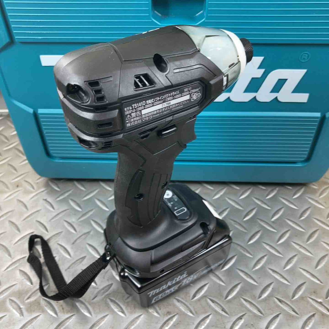 マキタ(makita) コードレスソフトインパクトドライバー TS141DRGXB【川崎店】