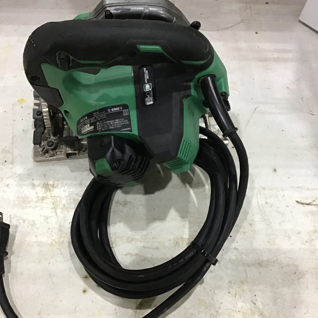 ★ハイコーキ(HIKOKI ※旧:日立工機) 深切り電子マルノコ C6MEY(SKN)【川口店】