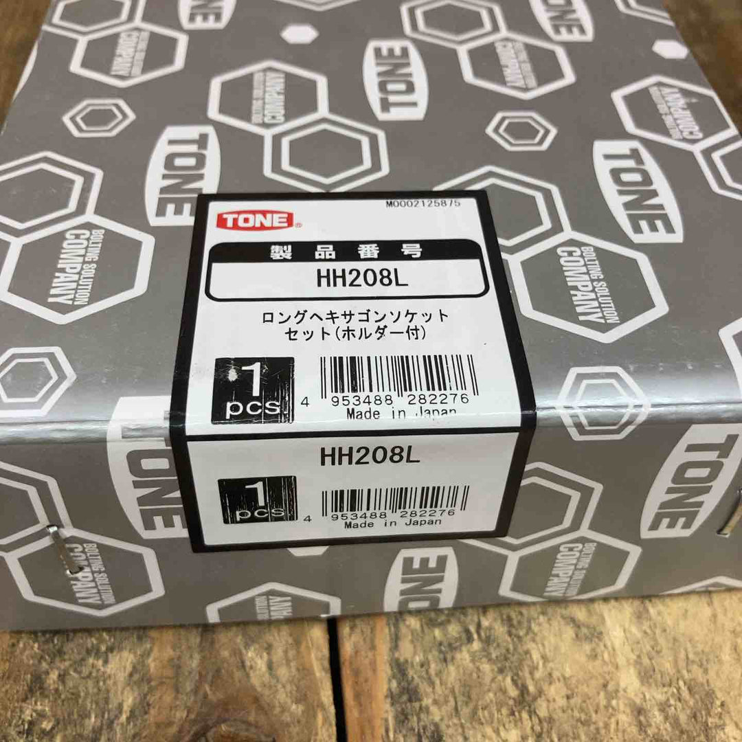 値下げ！トネ(TONE) 6.35sq ヘキサゴンソケットセット HH212 ロング HH208L 2点まとめ ※詳細は備考欄【所沢店】