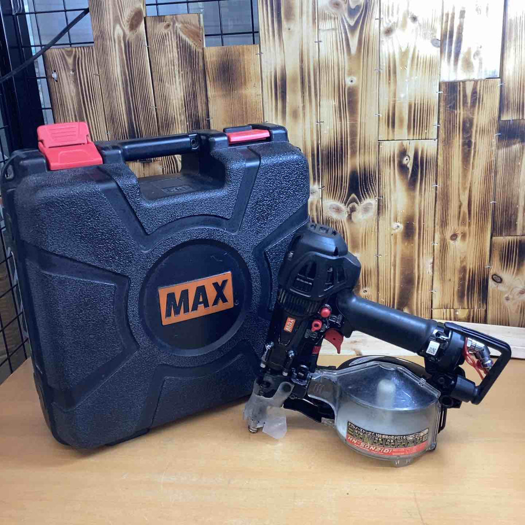 ◇マックス(MAX) HN-50N2(D) 高圧コイルネイラ ブラック 黒【越谷店】