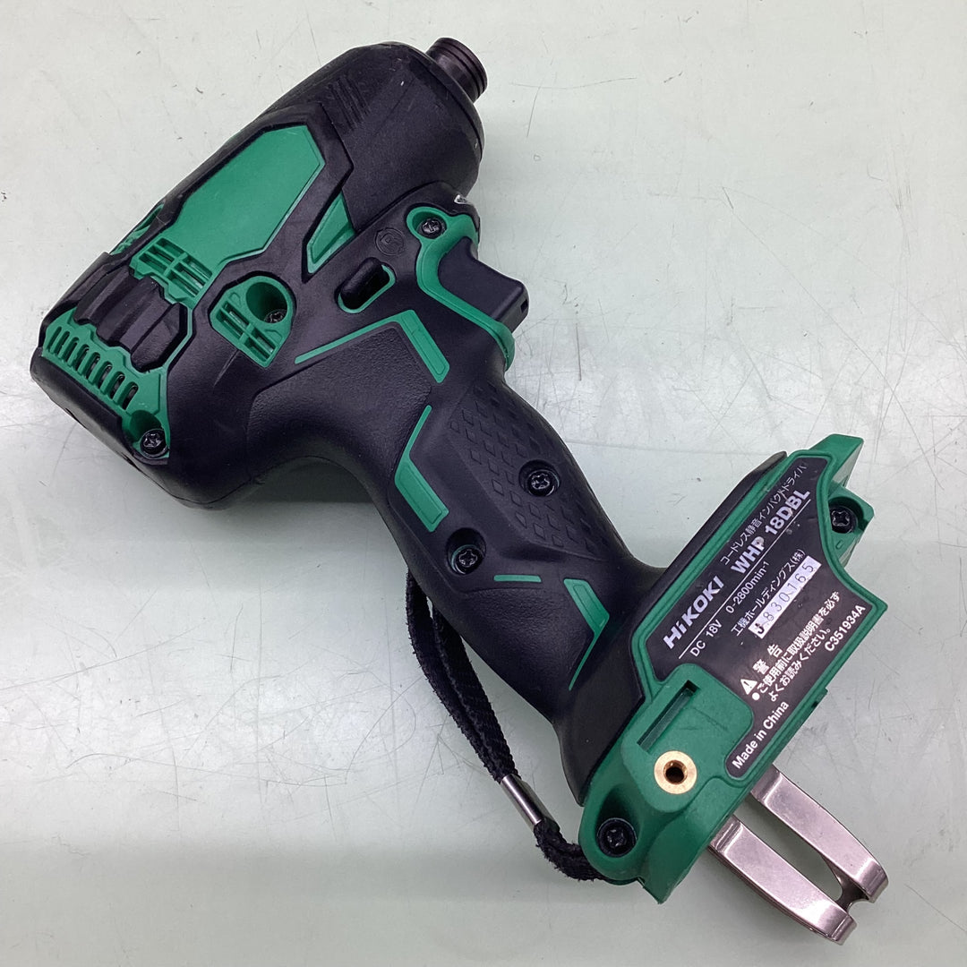 〇HiKOKI(ハイコーキ) 14.4V 18V共用 コードレス静音インパクトドライバ 充電式 新型マルチボルト蓄電池2個・充電器・ケース付 WHP18DBL(2LXPKZ)【越谷店】