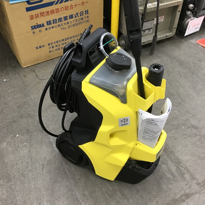 〇ケルヒャー(Karcher)高圧洗浄機 K 3 サイレント プラス (50Hz) 1.603-200.0【川崎店】