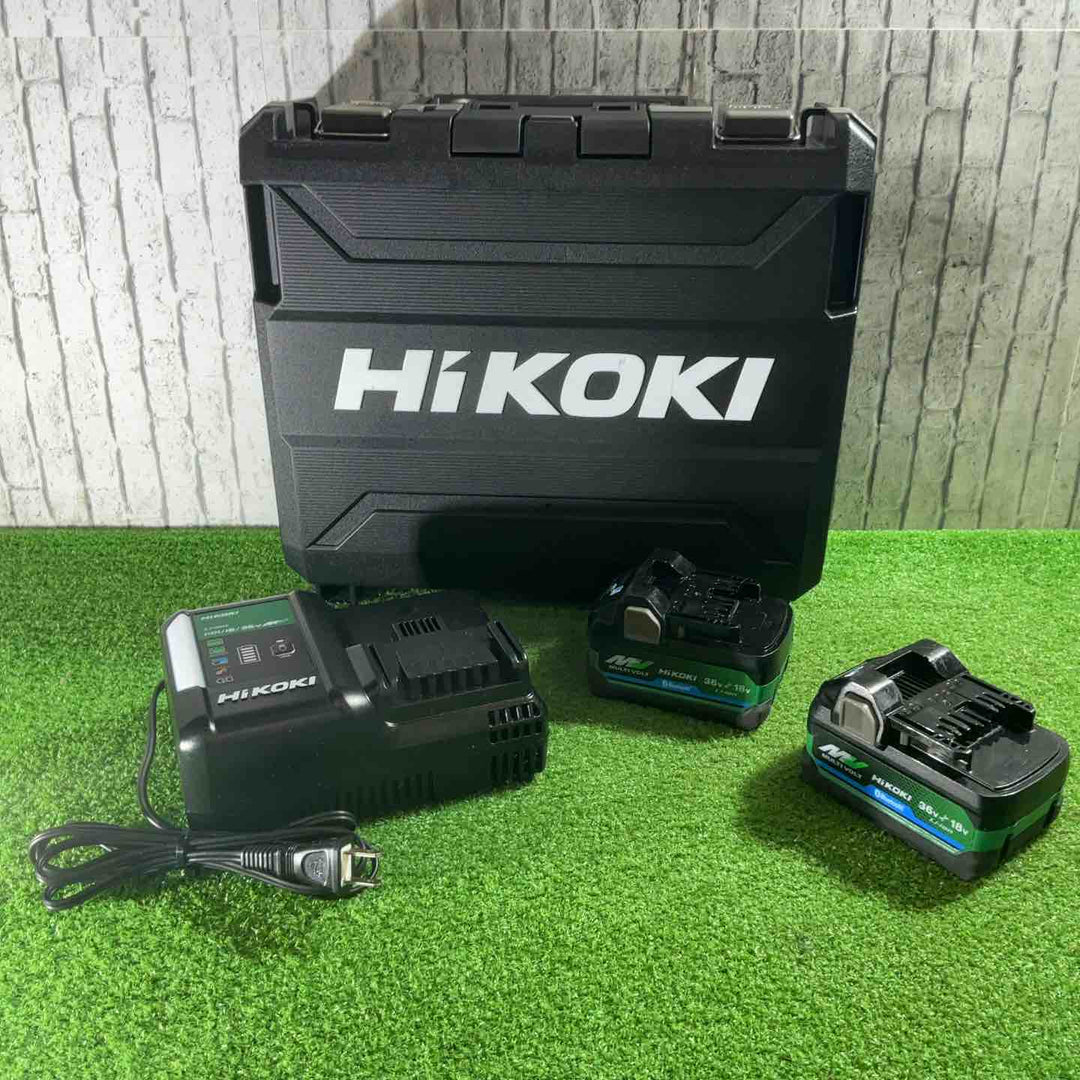 ★ハイコーキ(HIKOKI ※旧:日立工機) コードレスインパクトドライバー WH36DC(2XPSZ)(B) 動作確認済【川口店】