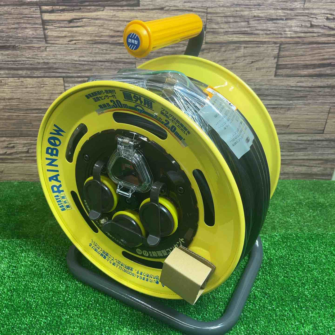 ◇ハタヤ(HATAYA) 防雨型コードリール レインボーリール SBE-30KC【桶川店】