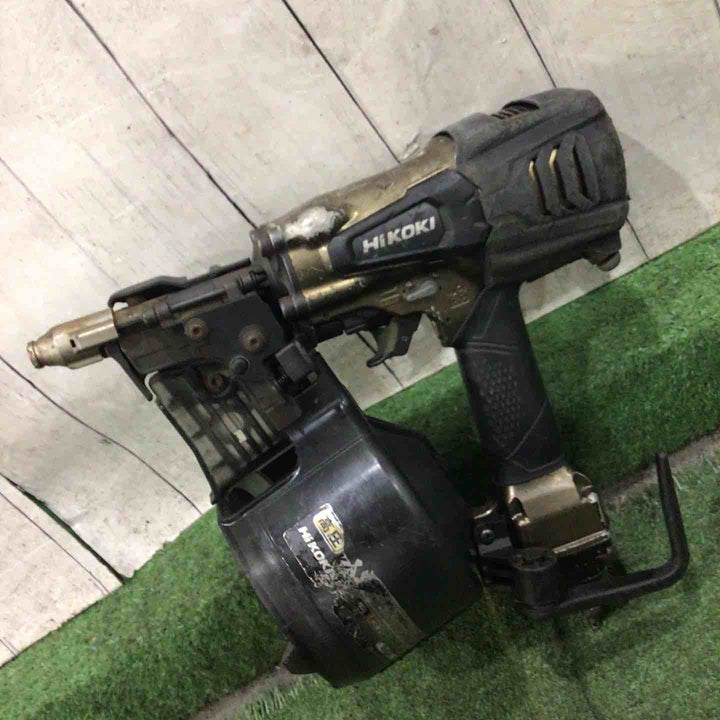 ★ハイコーキ(HIKOKI ※旧:日立工機) 高圧エア釘打ち機 NV75HRA(S) 動作確認済【川口店】