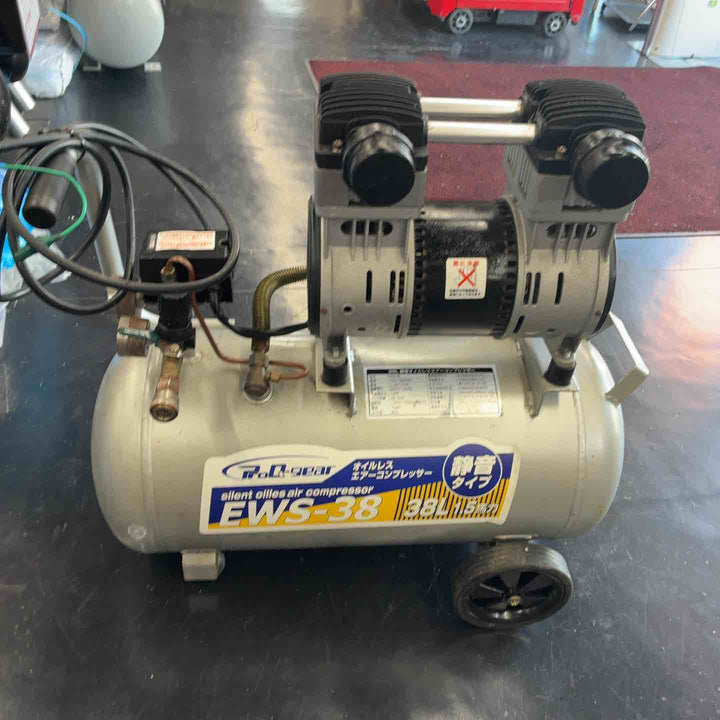【店頭受取り限定】シンセイ 常圧コンプレッサー EWS-38【藤沢店】