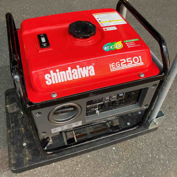 【中古品・店頭受取り限定】 新ダイワ/Shindaiwa インバーターエンジン発電機・IEG2501 【桶川店】