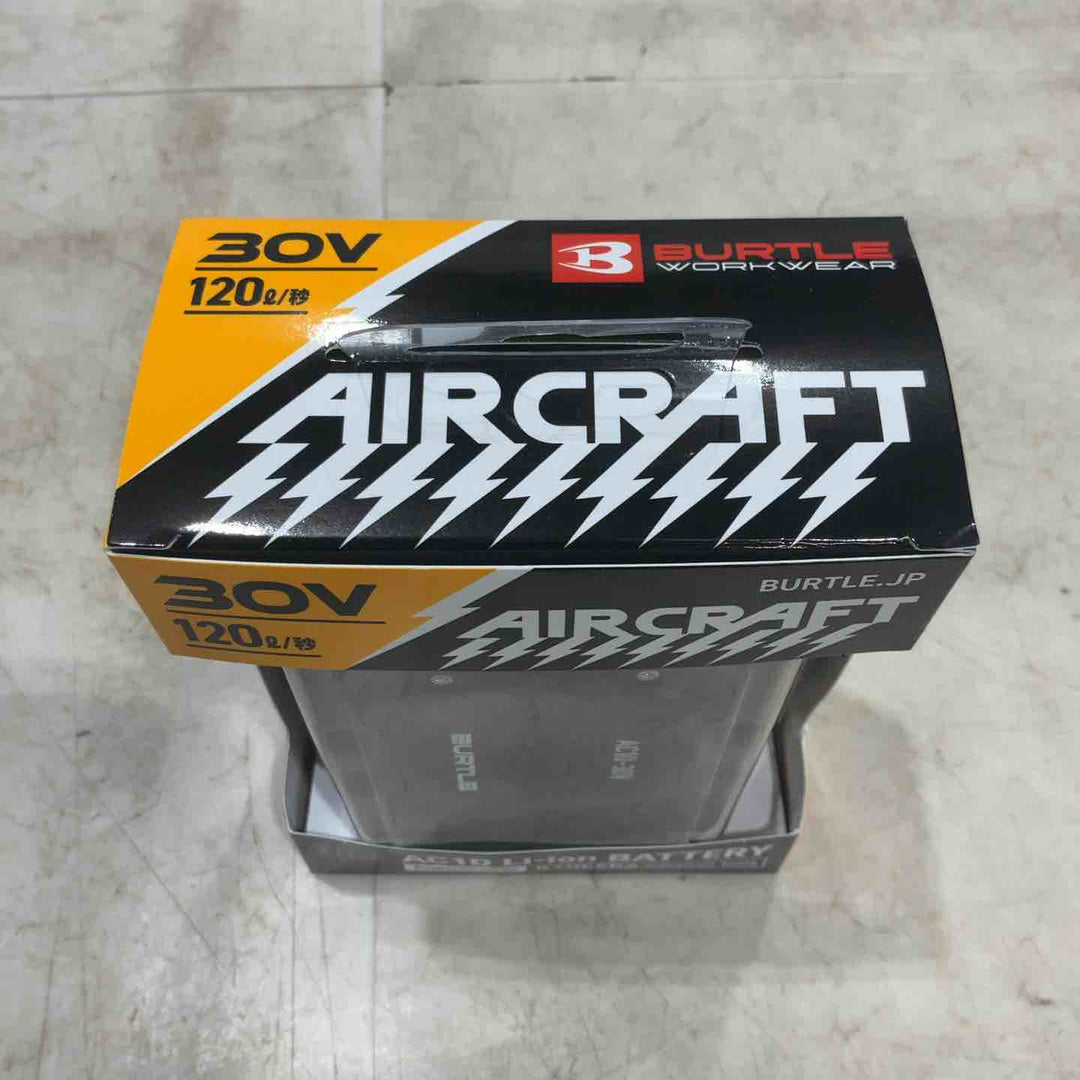 BURTLE バートル エアークラフト 30Vリチウムイオンバッテリー マットブラック AC10 2026年モデル 【川口店】
