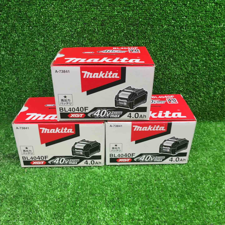 【未使用品】 マキタ (makita) リチウムイオンバッテリー 40Vmax/4.0Ah BL4040F　3個セット 【藤沢店】
