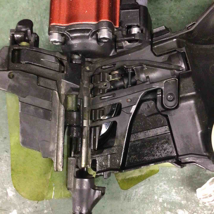 MAX 高圧コイルネイラ HN-90N6(D)-R マイスターレッド (HN91148)【戸田店】