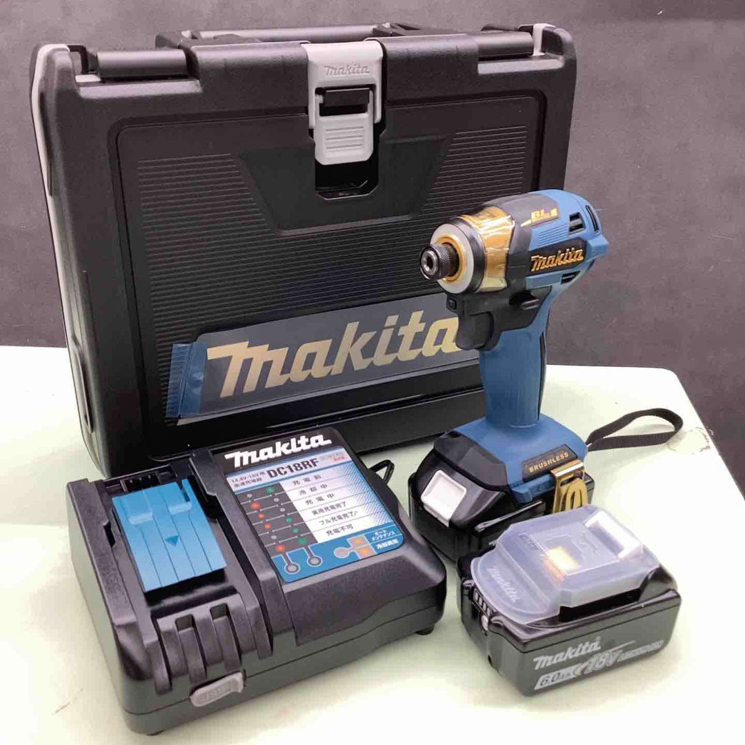 ★マキタ(makita) コードレスインパクトドライバー TD173DGXPB LXT20周年記念限定カラー  プレミアムブルー【川口店】