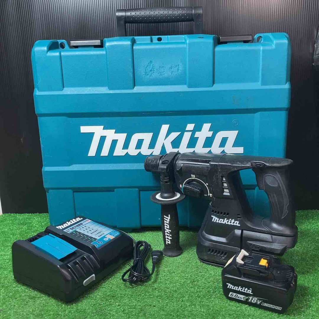 マキタ コードレス(ロータリ)ハンマドリル HR244DRGB 18V6.0Ahバッテリー1個付き 【岩槻店】