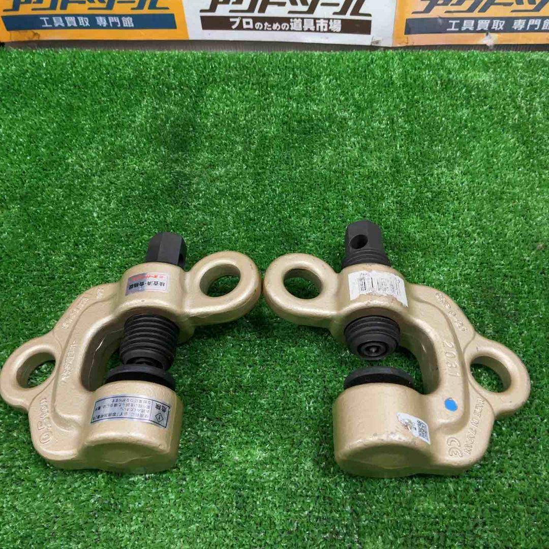 スーパー スクリューカムクランプ(ダブル・アイ型) SWC0.5N ねじ式クランプ【草加店】