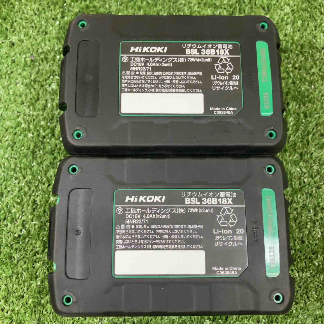 ★ハイコーキ(HIKOKI ※旧:日立工機) リチウムイオンバッテリー 36V/4.0Ah BSL36B18X【川崎店】