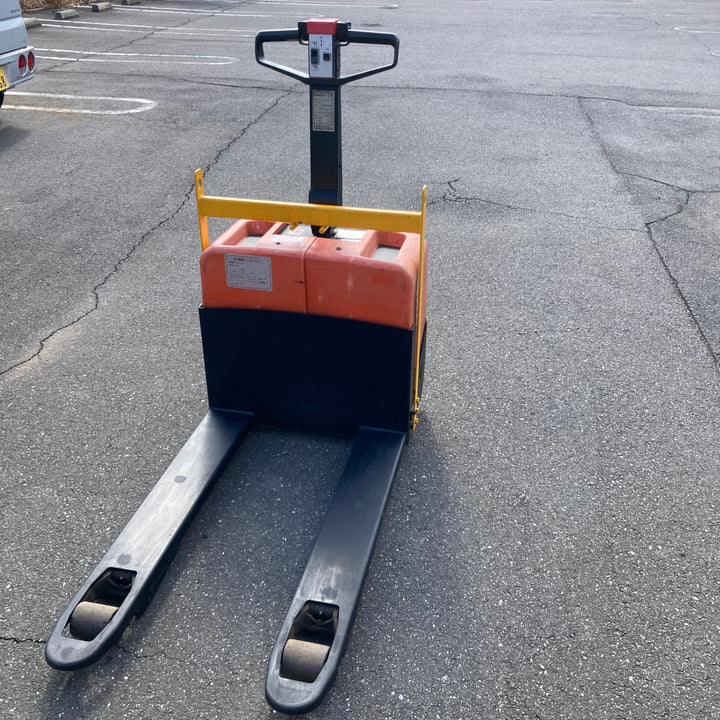 【中古品/店頭受取り限定】〇トヨタパレットトラック 電動ハンドリフト ミニムーバー フォーク 1300kg BT-HBW13【岩槻店】