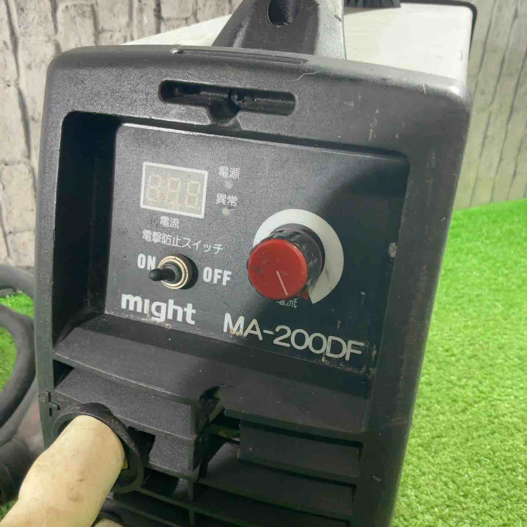 ◇マイト工業(might) インバーター直流アーク溶接機 MA-200DF 単相200V 動作確認済【川口店】