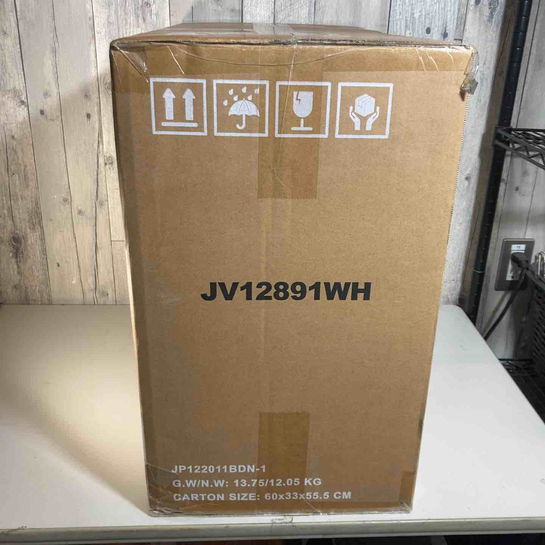 ◇Costway 大型折りたたみキャリーワゴン JV12891WH カラー：ホワイト ショッピングカート 折り畳み式【戸田店】