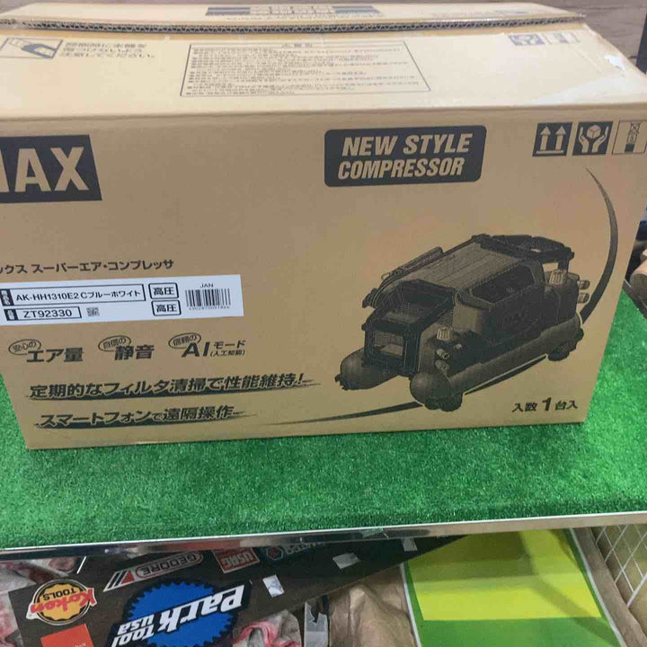 ★マックス(MAX) 高圧専用コンプレッサ AK-HH1310E2_コバルトブルーホワイト【町田店】